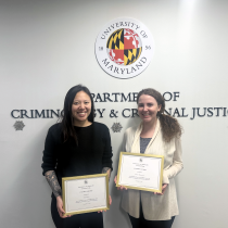 Diane Hou and Jessica Townsend photo with awards