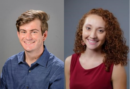 Ph.D. Candidate Frank Donohue and Dr. Torri Sperry Headshots