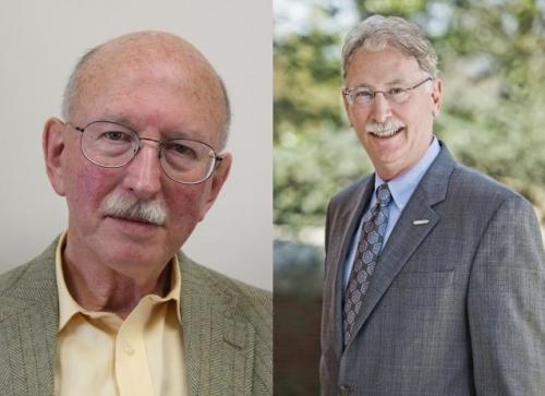 Gary LaFree, Distinguished University Professor Emeritus, and Peter Reuter, Distinguished University Professor, Headshots